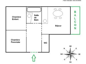 Appartement rénové, centre station, 3 étoiles, parking, proche vieux village - FR-1-598-44