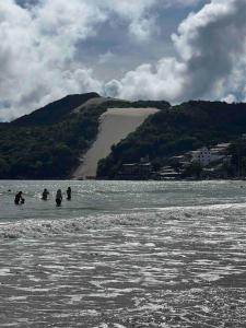 Apartamento pé na areia em Ponta Negra