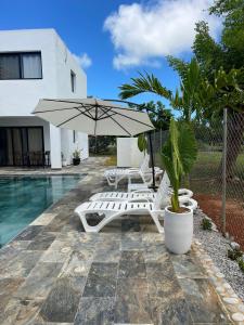 Casa Entre Playas - 14 pax, 3 min de la playa en Las Galeras