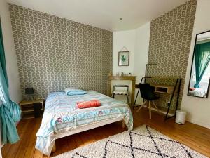 Maisons de vacances La Coloc- Rouen Docks T5 4 Bathrooms Garden : photos des chambres