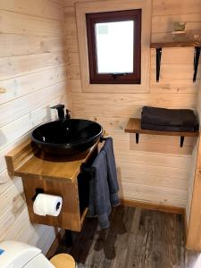 A tiny house with a big view
