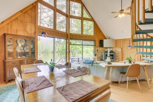 Riverfront Shelby Home with Private Boat Dock!