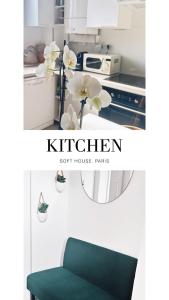 Appartements Grand appartement, 300m des transports en commun : photos des chambres