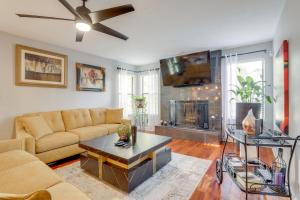 4 Mi to Stone Mountain Retreat with Office!