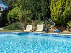 Spacious holiday home with private pool and park