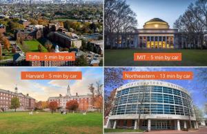 Back-Bay Lux Central 2BR Condo with Rooftop and Parking