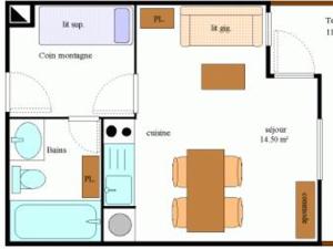 Appartement cosy à Aussois pour 34 pers, proche navettes - FR-1-508B-18