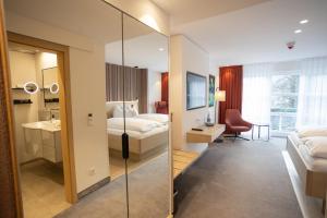Deluxe Double Room with Balcony room in Romantikhotel Platte