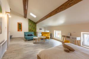 Villas Maison de Vacances 8 a 15 pers a proximite du Canal du Midi : photos des chambres