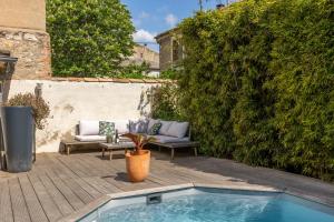 Villas Maison de Vacances 8 a 15 pers a proximite du Canal du Midi : photos des chambres