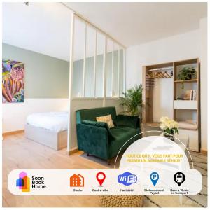 Appartements Very nice apartment in Mulhouse Lambert city center : photos des chambres