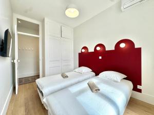 Appartements Le Bastille, 6 pers, 300 m gare, Climatisation : photos des chambres