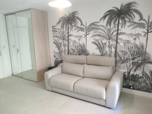 Bord de mer avec jardin