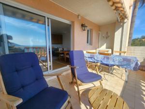 Appartements Magnifique 2p vue mer et piscine : photos des chambres