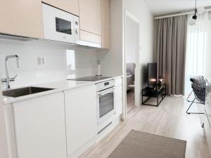 Cozy apartment with 2br and sauna