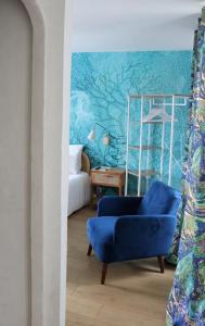 B&B / Chambres d'hotes La Bulle d'Etel, Chambres & Spa : Chambre Double avec Balcon - Vue sur Mer