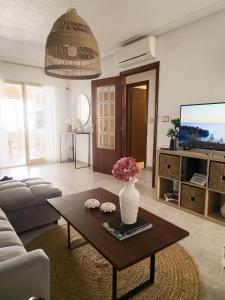 Mar Azul- At the center, Playa del Acequion, Sea 200 m