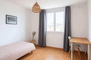 Chambre dans un appartement spacieux de 92m2