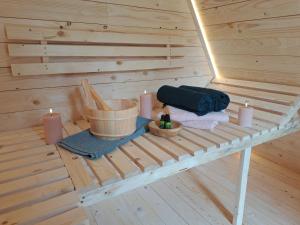 Ferienhaus Siebenschläfer mit privater Sauna