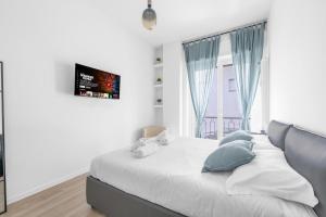 Bilocale vicino tram 2, smart TV e internet veloce