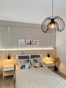 Quarto confortável com varanda