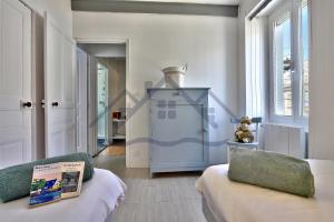 Maisons de vacances LocaLise - M26B - Les Belles Ames - Maison renovee avec jardin entierement clos - place de parking sur le terrain - wifi inclus - draps inclus - animaux bienvenus : photos des chambres