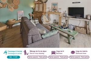 Maisons de vacances Maison pour 4 classee 3 etoiles - Terrasse - Guilvinec : photos des chambres