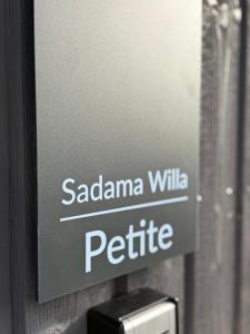Sadama Willa Petite with private mini SPA