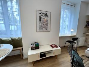 Darbefeuille, grand studio centre ville 2 personnes