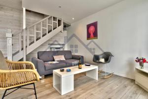 Maisons de vacances LocaLise - M5 - Maison de vacances sur le port de Lechiagat - terrasse entierement close - Wifi inclus - Draps inclus - Animaux bienvenus : photos des chambres