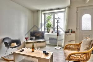 Maisons de vacances LocaLise - M5 - Maison de vacances sur le port de Lechiagat - terrasse entierement close - Wifi inclus - Draps inclus - Animaux bienvenus : photos des chambres