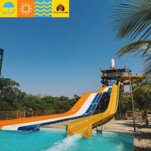 Piazza com acesso ao Acqua Park Temporada CN