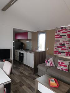 Chalets mobilhome a la mer : photos des chambres