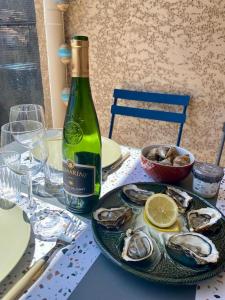 Appartements Le Balcon de Saint-Clair, Joli T2 Centre, Climatise, Parking prive : photos des chambres