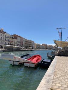 Appartements Le Balcon de Saint-Clair, Joli T2 Centre, Climatise, Parking prive : photos des chambres