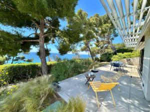 Villa Kennedy Corniche Vue exceptionnelle Jacuzzi Parking privé RoucasBlanc