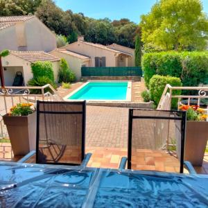 Maisons de vacances Maison familiale avec piscine : photos des chambres