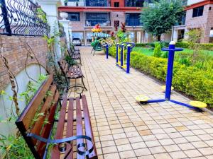 spacious ,family friendly three bedroom apartments with large garden,swimming pool,gym ,child play area and ample parking space