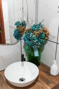 Coffee Cottage with Flowers