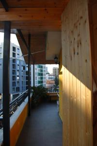 Cozy big apartment with balcony