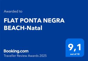 FLAT PONTA NEGRA BEACH-Natal