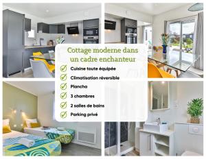 Chalets LE FAMYLISSE Sejour d-Exception Confort & Bien-Etre en Lodge familial - 10min des Sables d-Olonne : photos des chambres