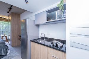 Studio 305 Jardins Luxuoso - Vidro anti-ruído