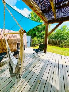 Maisons de vacances Entre plage et detente aux Conches, Maison avec terrasse et jardin prive : photos des chambres