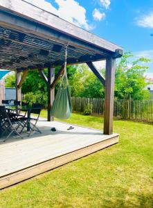 Maisons de vacances Entre plage et detente aux Conches, Maison avec terrasse et jardin prive : photos des chambres