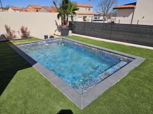 Maisons de vacances Maison de vacances familiale avec piscine : photos des chambres