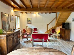 Maisons de vacances Grande maison dans la nature : photos des chambres