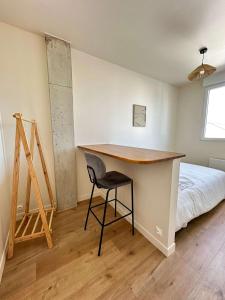 Maisons de vacances Maison contemporaine a Saint-Leonard : photos des chambres