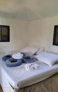 Second Floor Air-conditioned Room on Family Hut Bamboo House