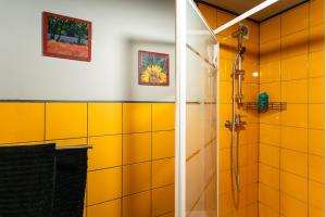 Appartements Gites Un Jardin dans la Falaise : photos des chambres